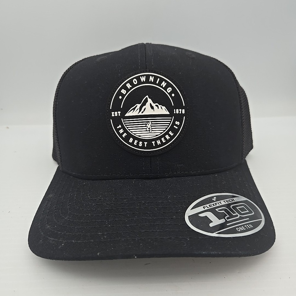 Browning Baseball Cap Snap Closure Low‎ Profile Black